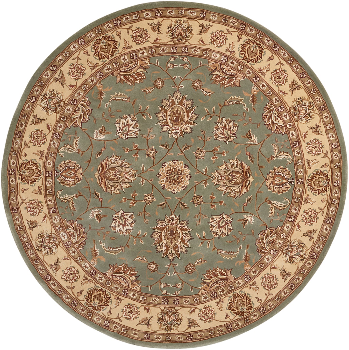 Nourison Home Nourison 2000 2210 Blue Traditional Tufted Rug