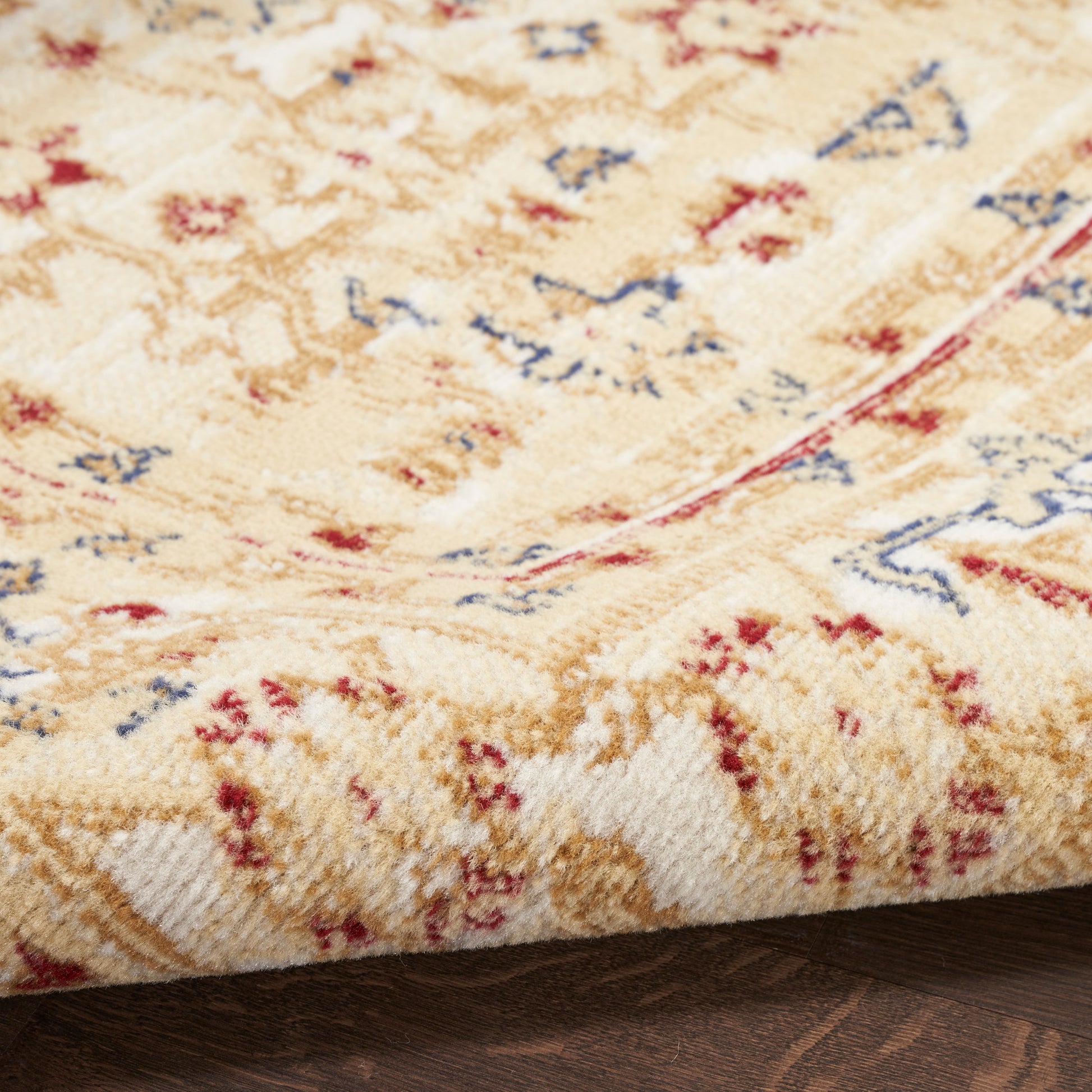 Nourison Home Grafix  Cream Multicolor  Traditional