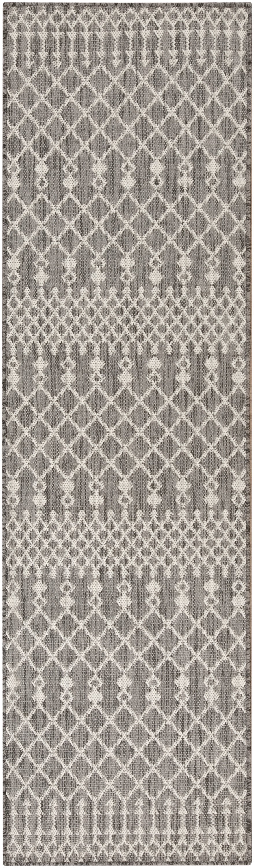 Nourison Home Positano POS02 Charcoal Contemporary Power-loomed Rug