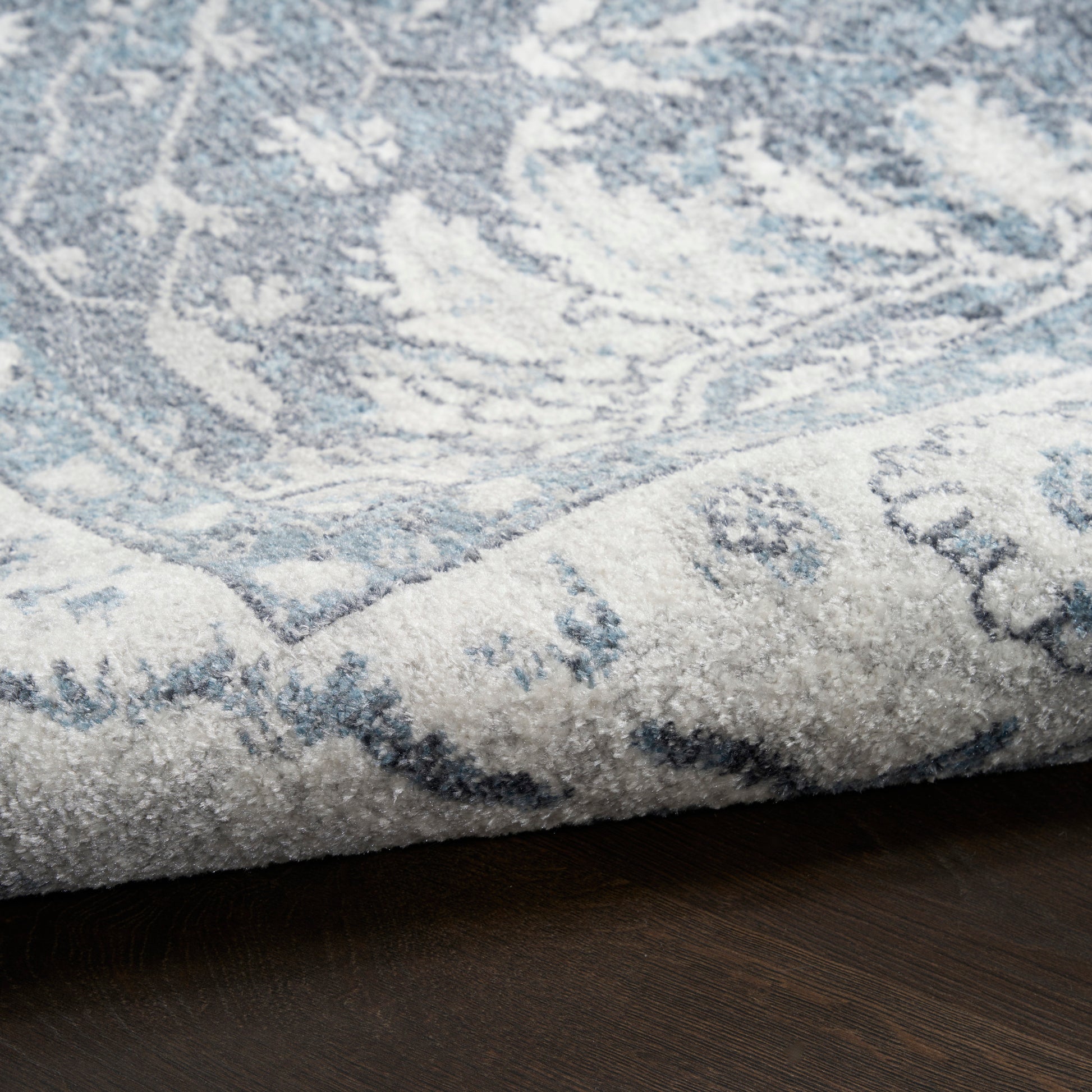 Nourison Home Astra Machine Washable  Slate  Traditional