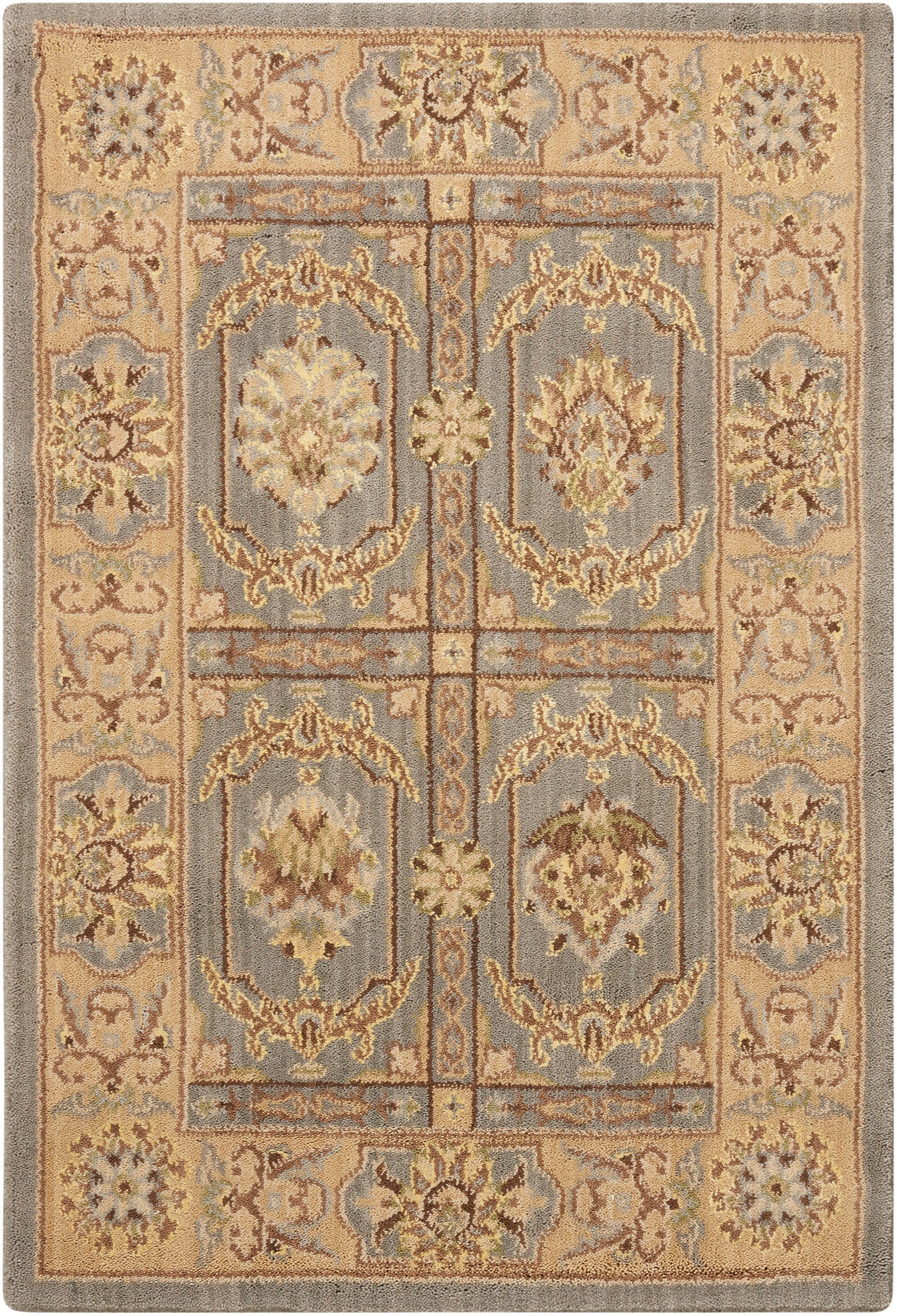 Nourison Home Persian Empire PE23 Slate Traditional Loomed Rug