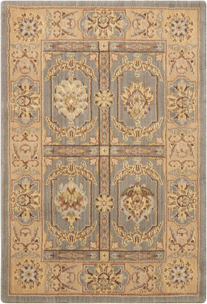 Nourison Home Persian Empire PE23 Slate Traditional Loomed Rug