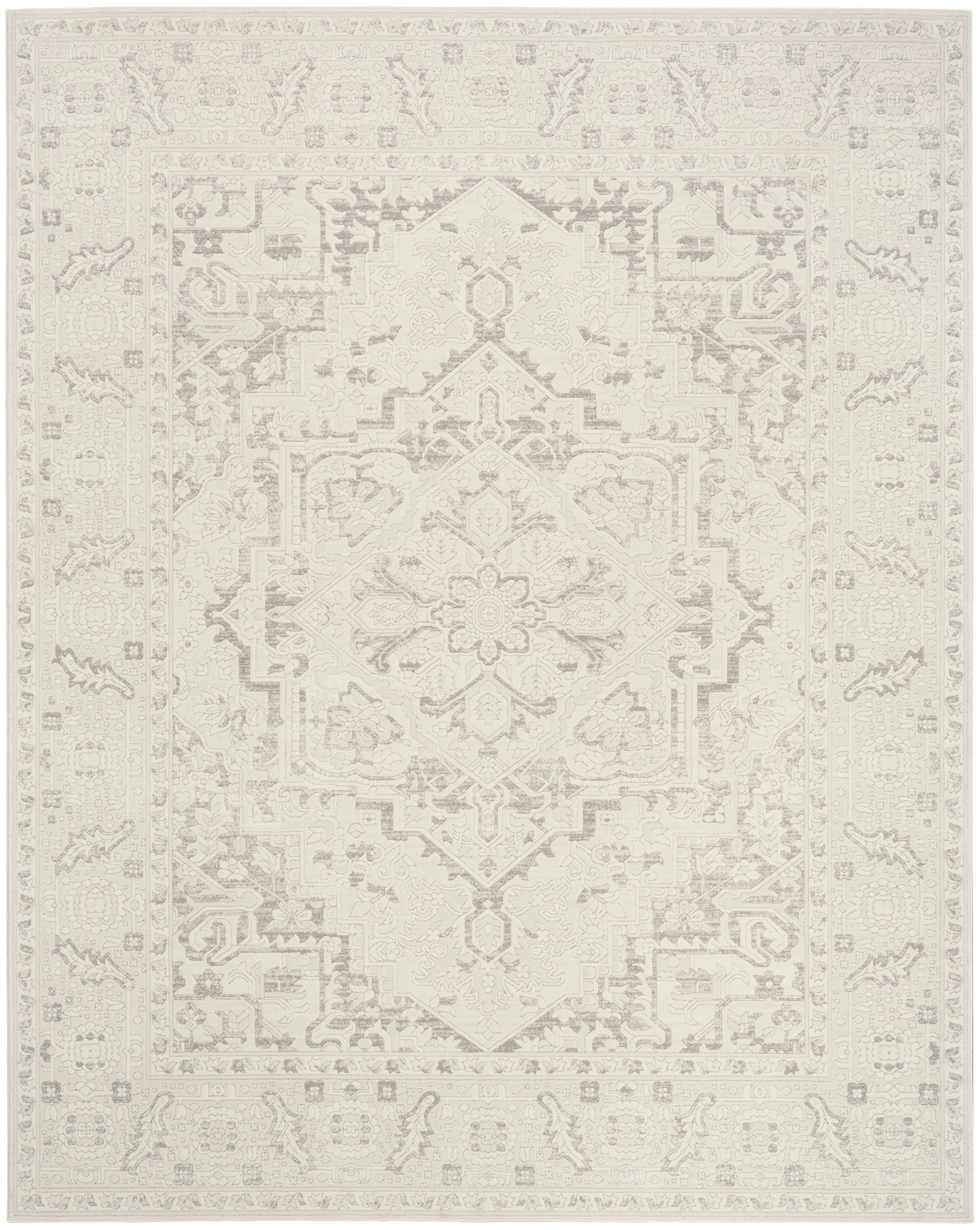Nourison Home Grace  Grey  Traditional
