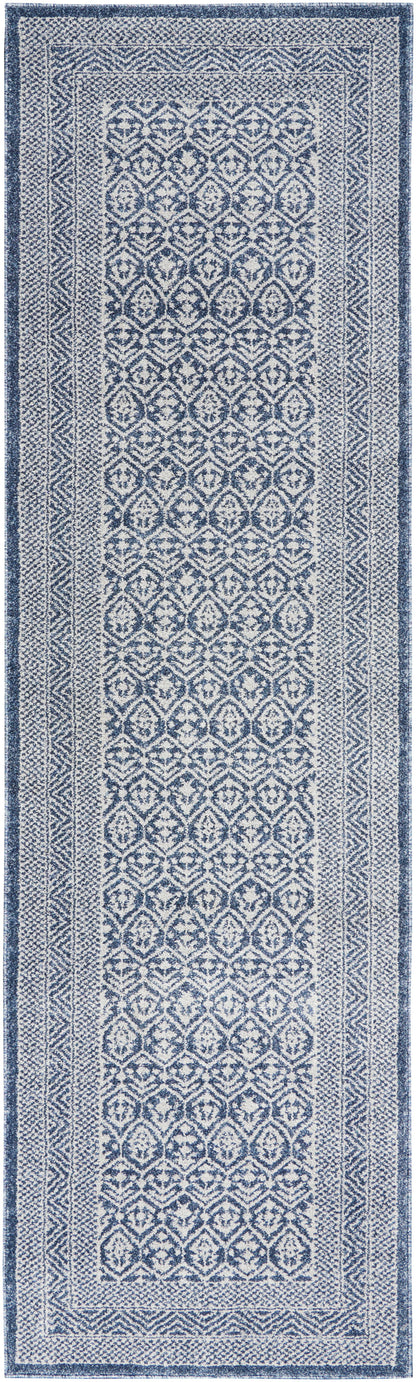 Nourison Home Palermo  Blue Grey  Contemporary