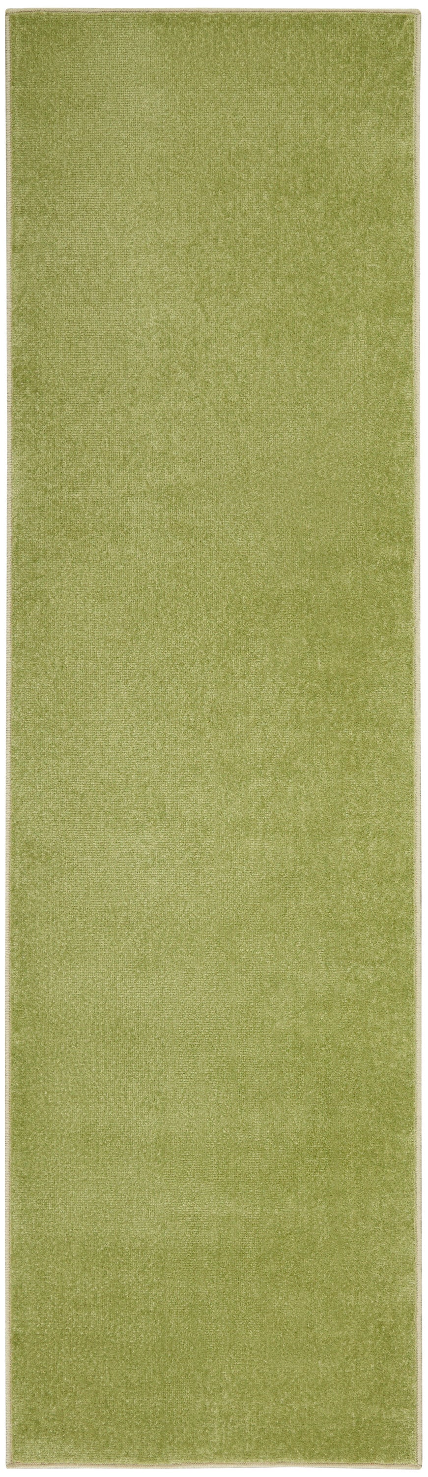 Nourison Home Nourison Essentials NRE01 Green Contemporary Power-loomed Rug