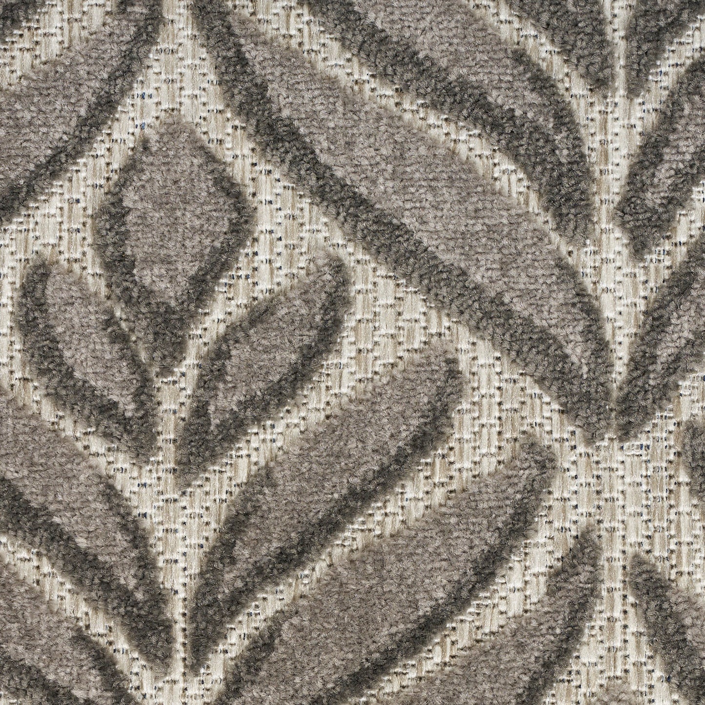 Nourison Home Aloha  Charcoal  Contemporary