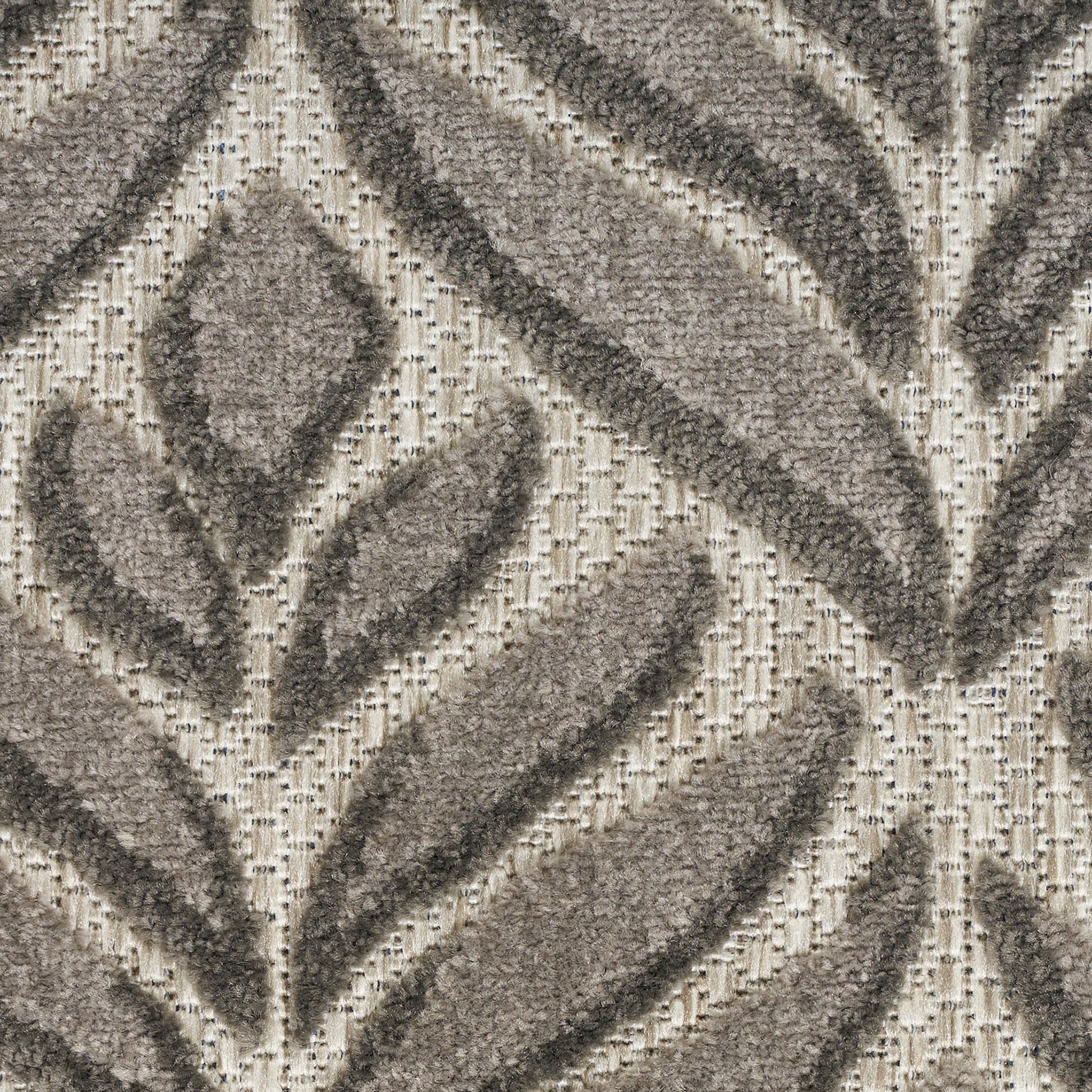Nourison Home Aloha  Charcoal  Contemporary