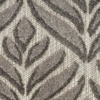 Nourison Home Aloha  Charcoal  Contemporary