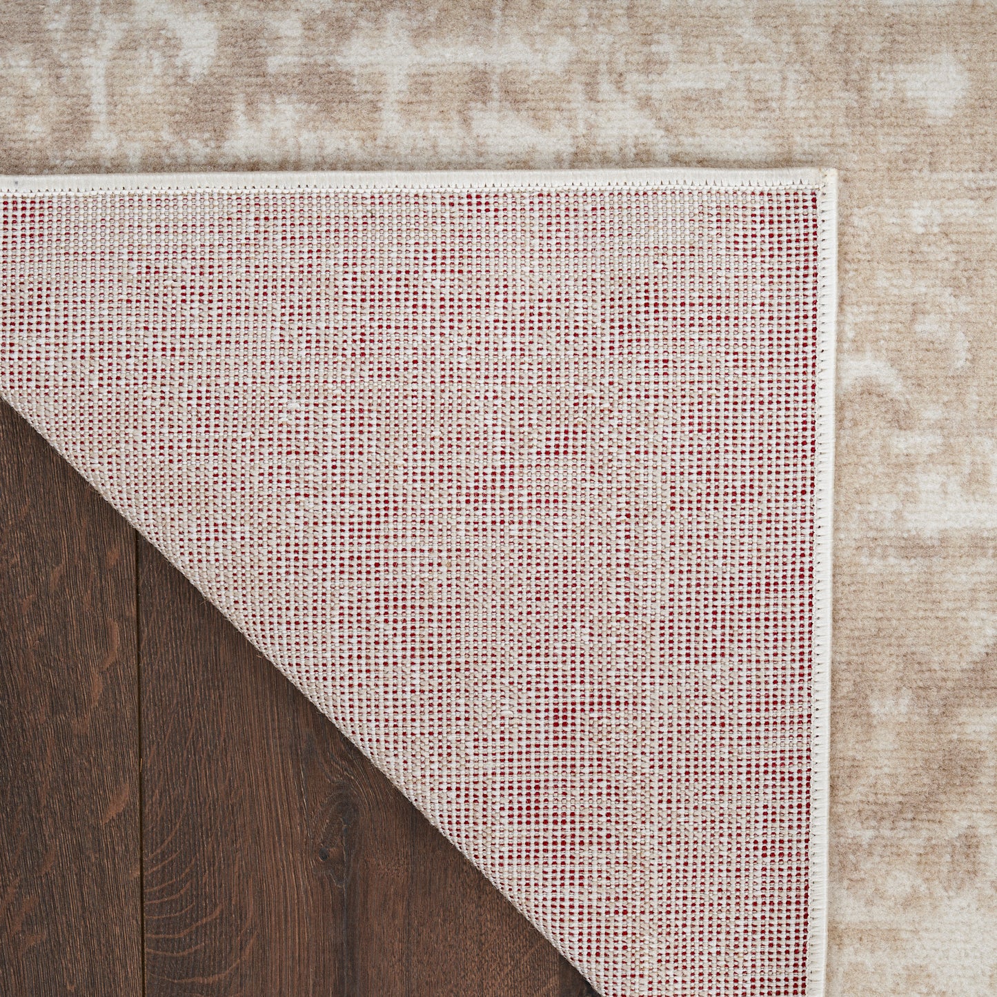 Nourison Home Grafix  Ivory Beige  Transitional