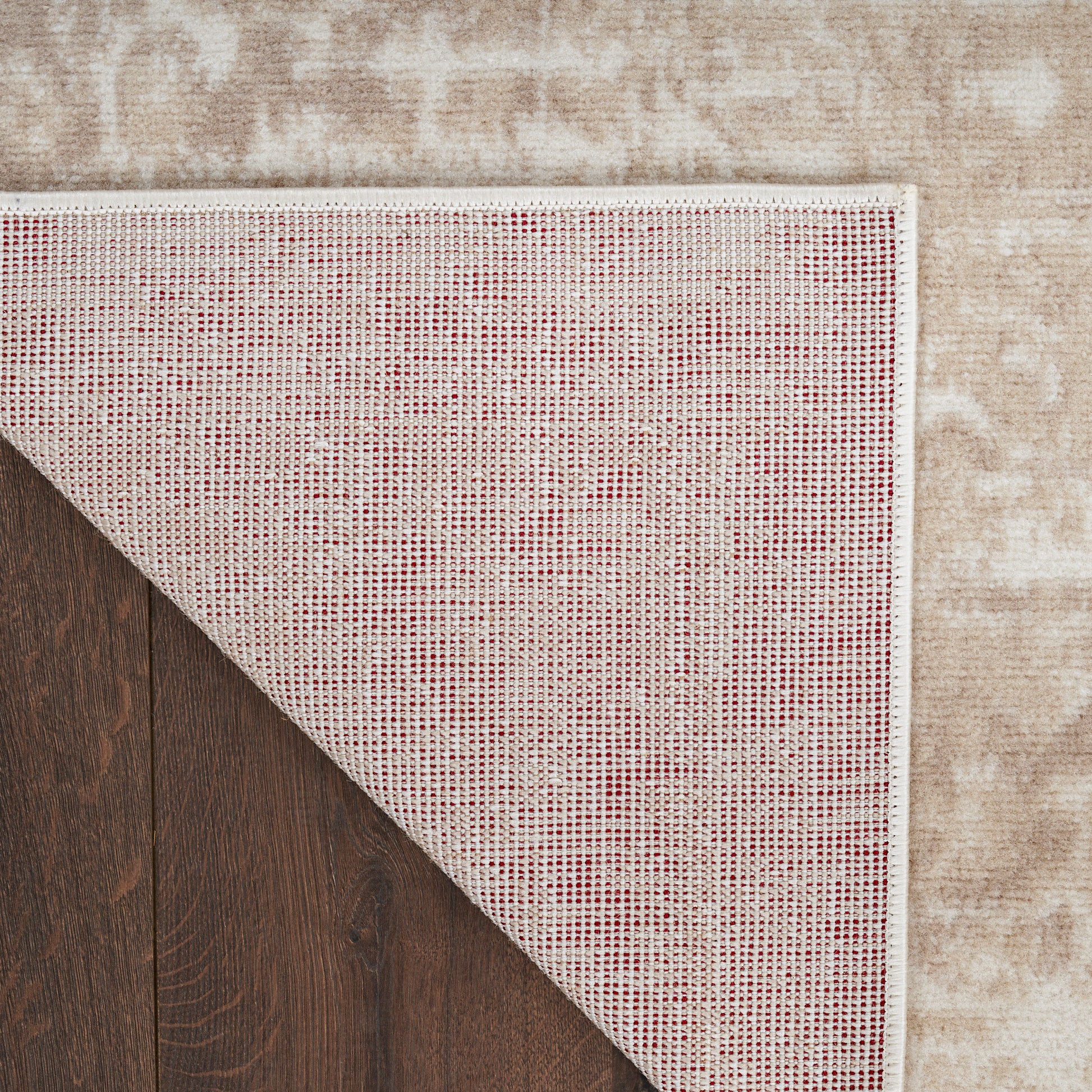 Nourison Home Grafix  Ivory Beige  Transitional