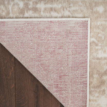 Nourison Home Grafix  Ivory Beige  Transitional