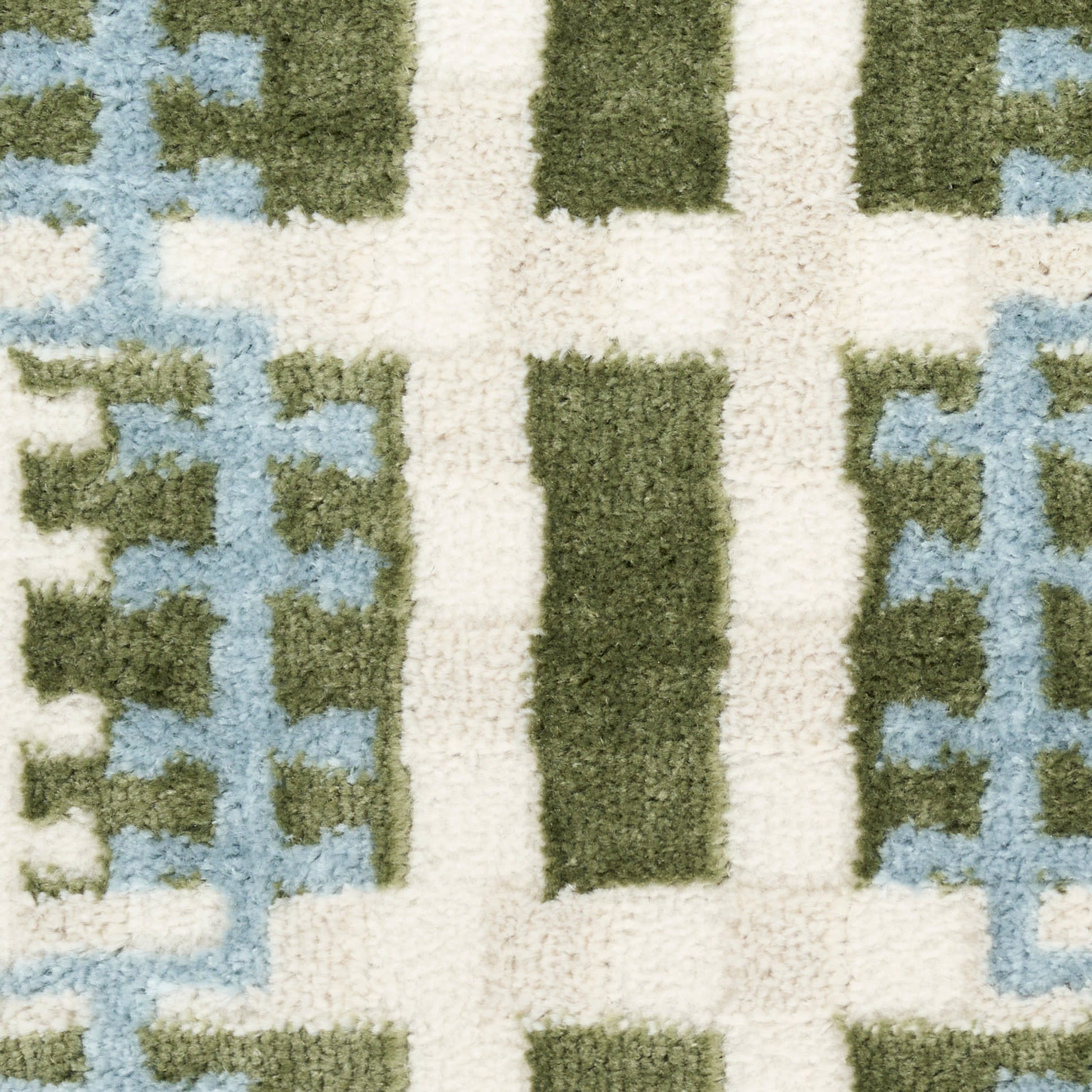 Nourison Home Nordic  Blue Green  Contemporary