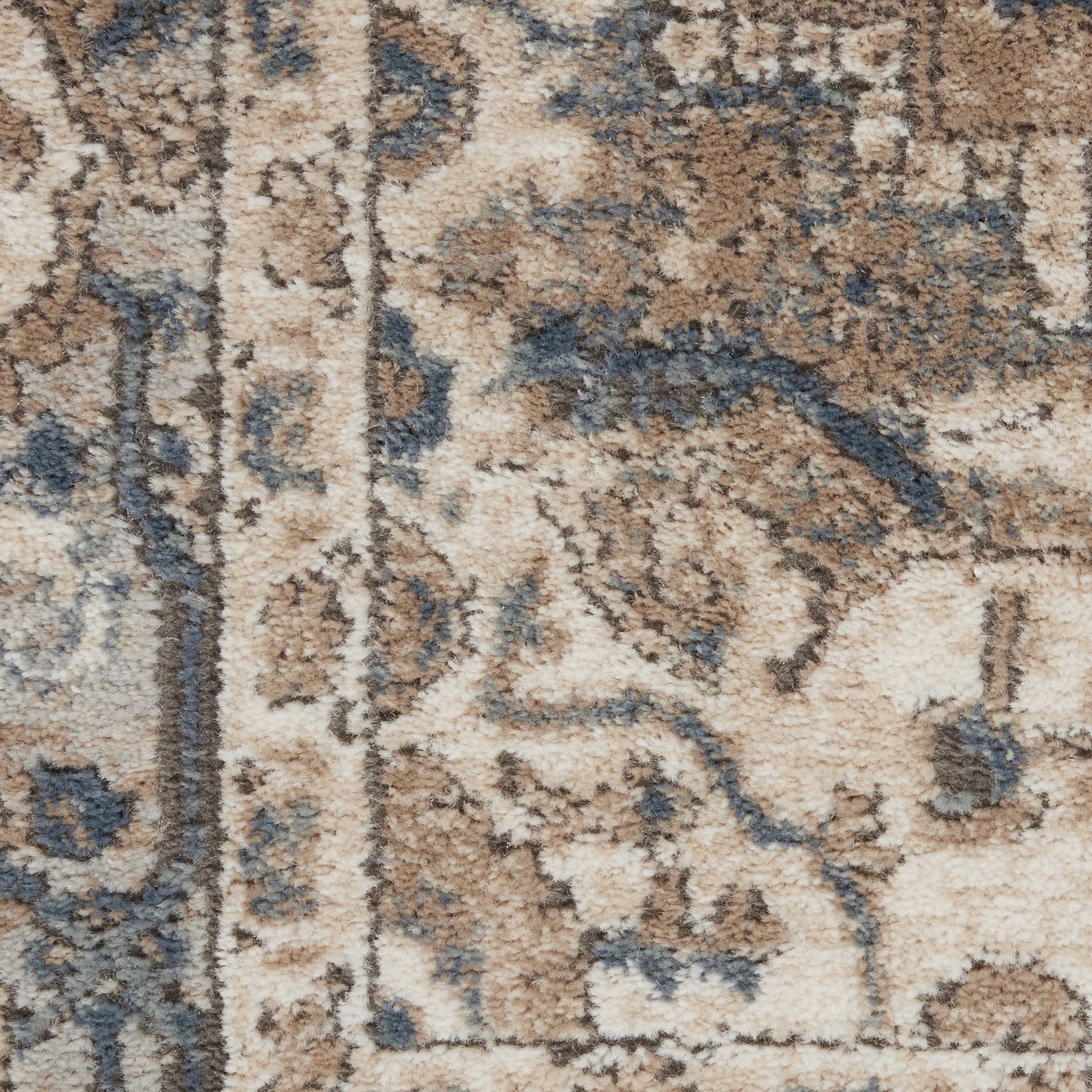 Nourison Home Quarry  Beige Grey  Transitional