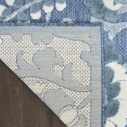 Nourison Home Aloha  Blue  Contemporary