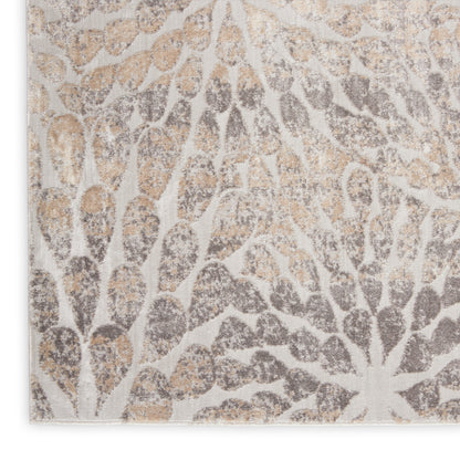 Nourison Home Silky Textures  Ivory Beige  Contemporary