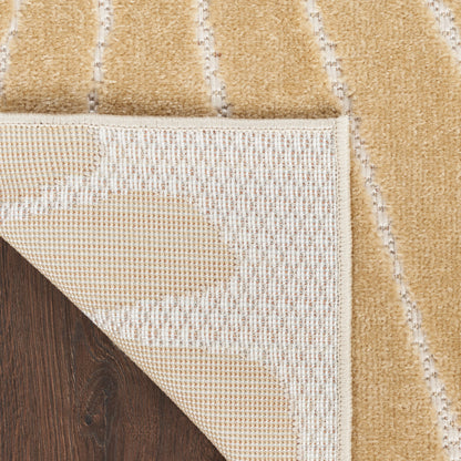 Nourison Home Aloha  Ivory Multicolor  Contemporary