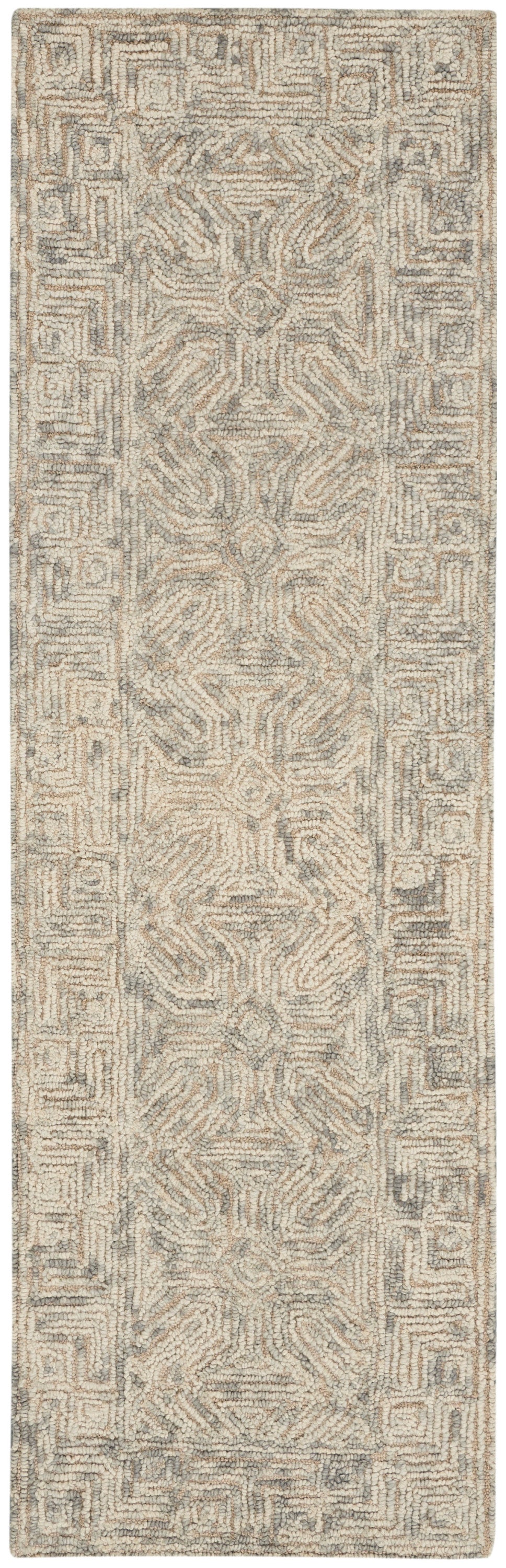 Nourison Home Colorado CLR05 Beige Grey Contemporary Tufted Rug