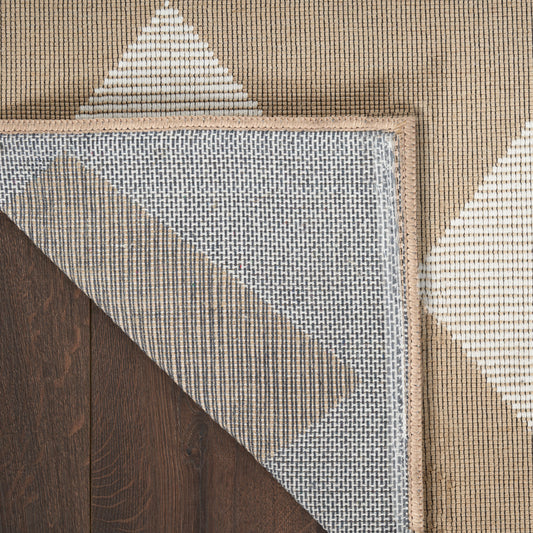 Nourison Home Washable Modern Jute  Natural Ivory  Contemporary