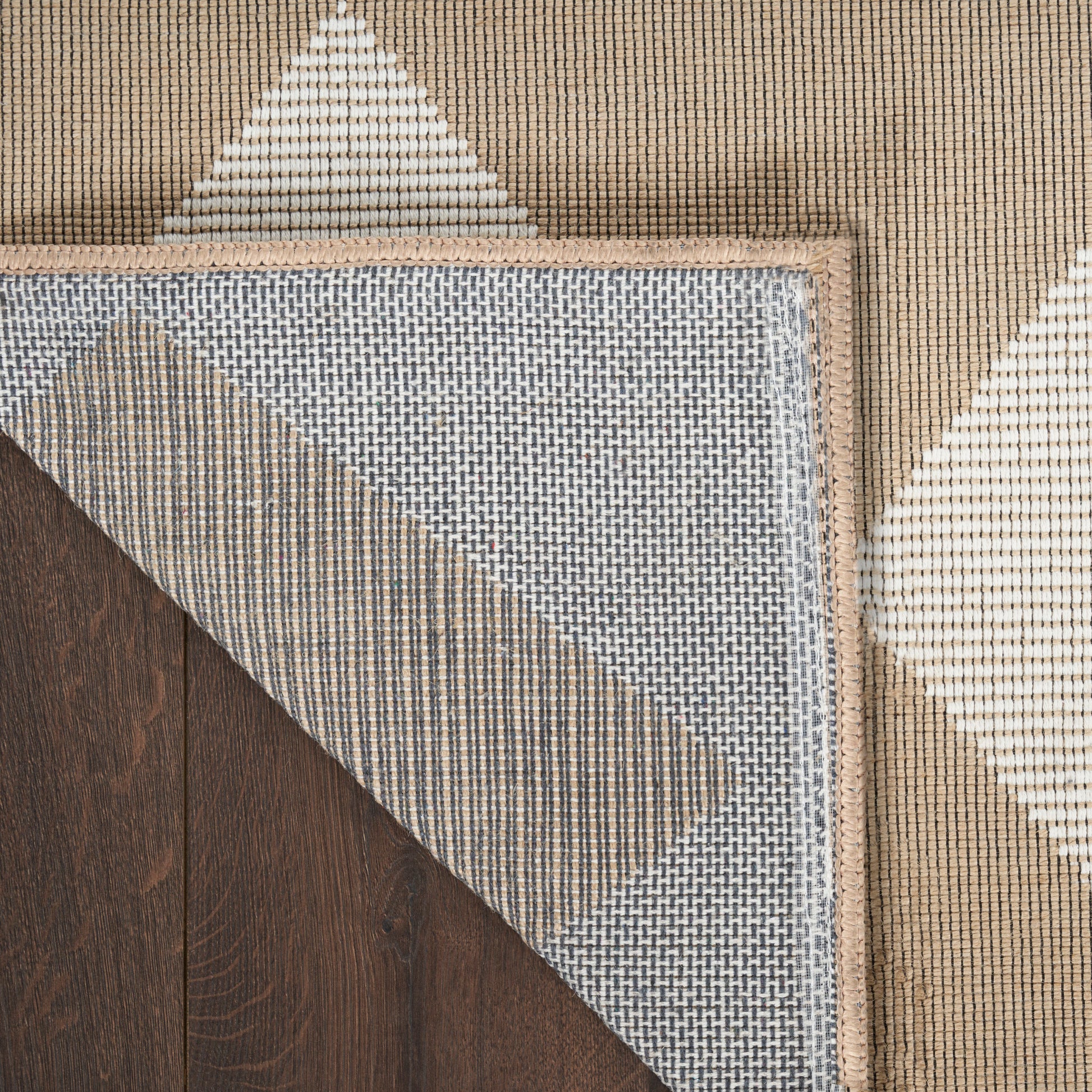 Nourison Home Washable Modern Jute  Natural Ivory  Contemporary