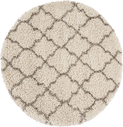 Nourison Home Amore AMOR2 Cream Contemporary Power-loomed Rug