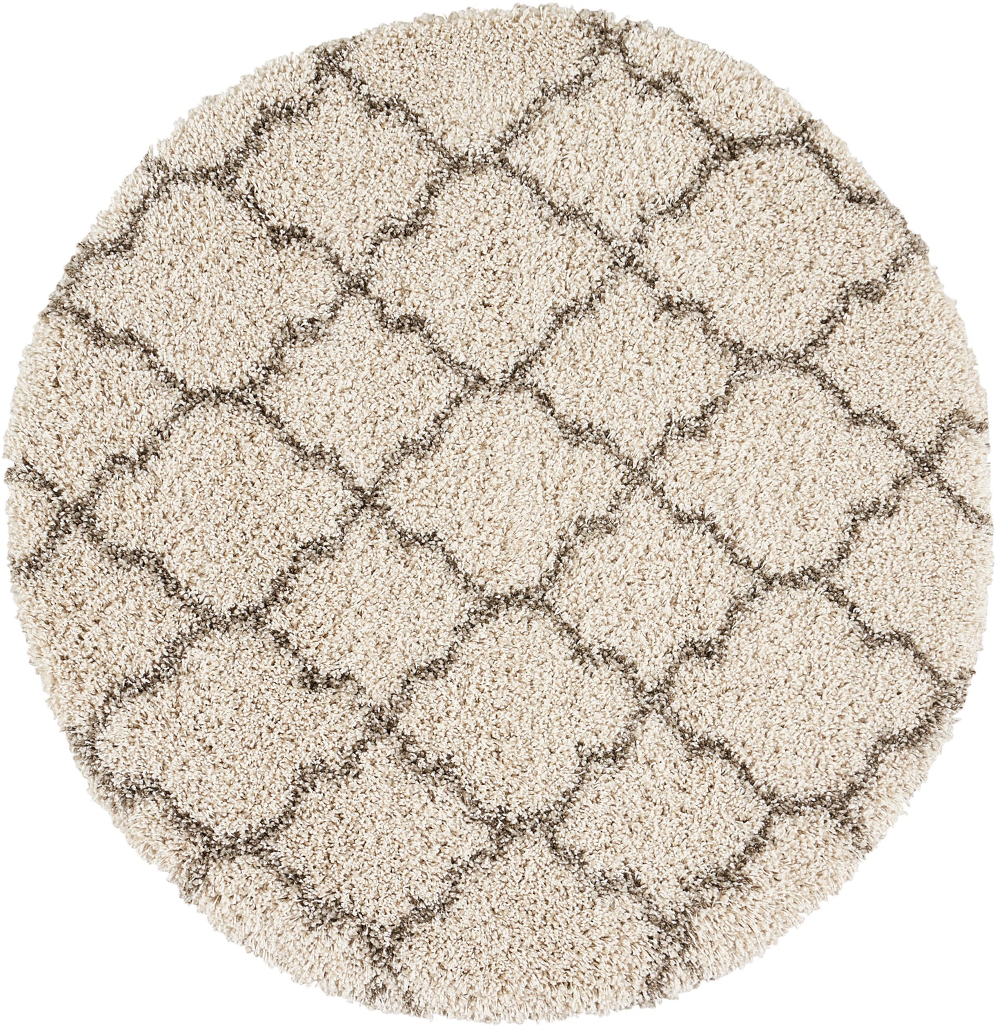Nourison Home Amore AMOR2 Cream Contemporary Power-loomed Rug