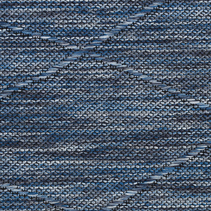 Nourison Home Washable Solutions  Navy Blue  Contemporary
