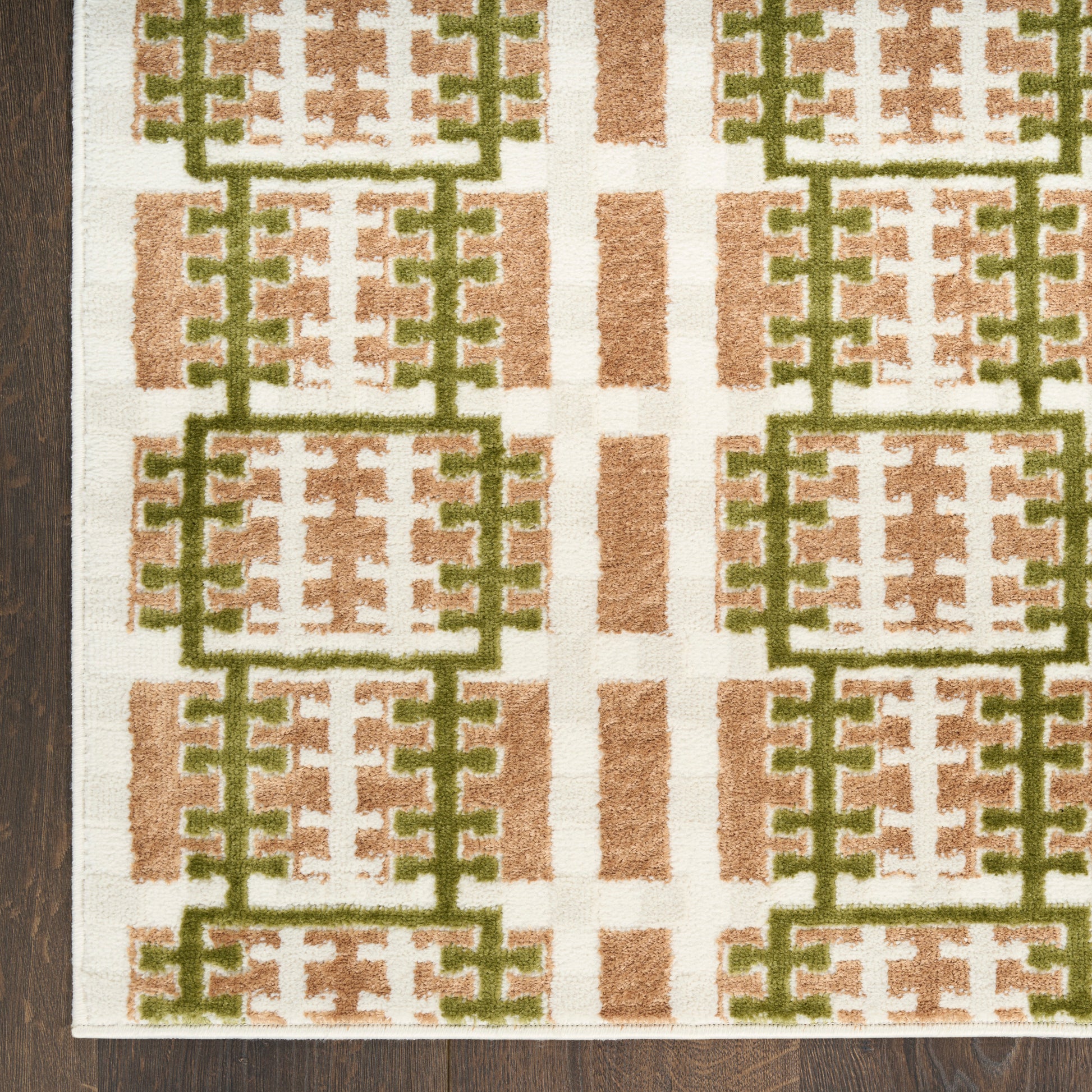 Nourison Home Nordic  Multicolor  Contemporary