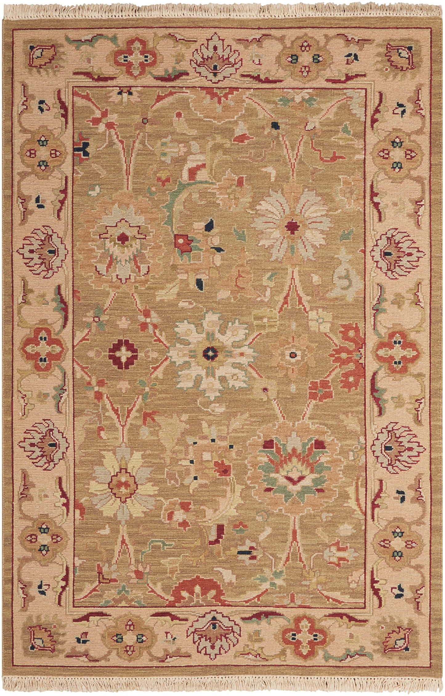 Nourison Home Nourmak S174 Olive Traditional Woven Rug