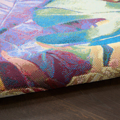 Nourison Home Color Splash  Multicolor  Contemporary