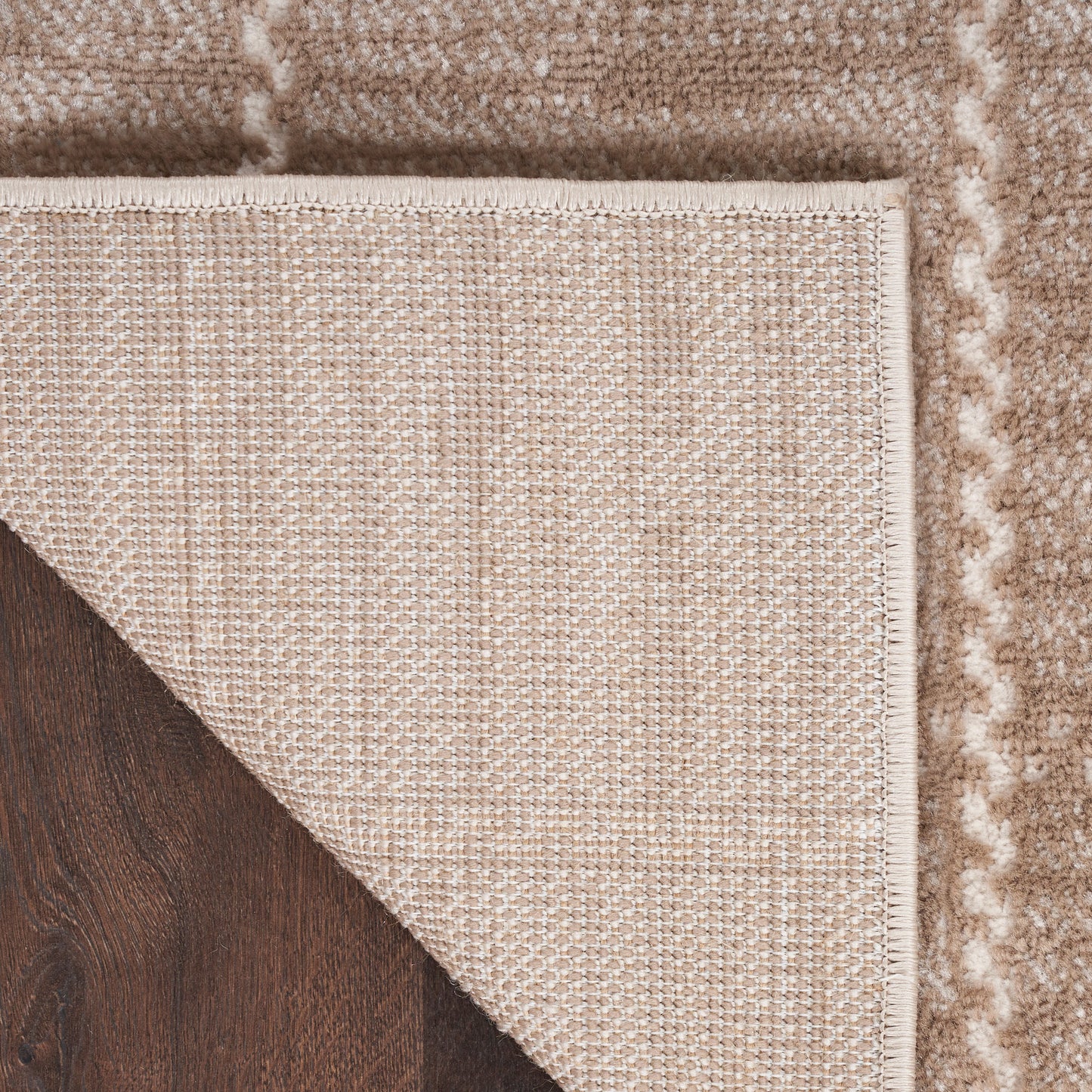 Nourison Home Serenity Home  Mocha Ivory  Contemporary