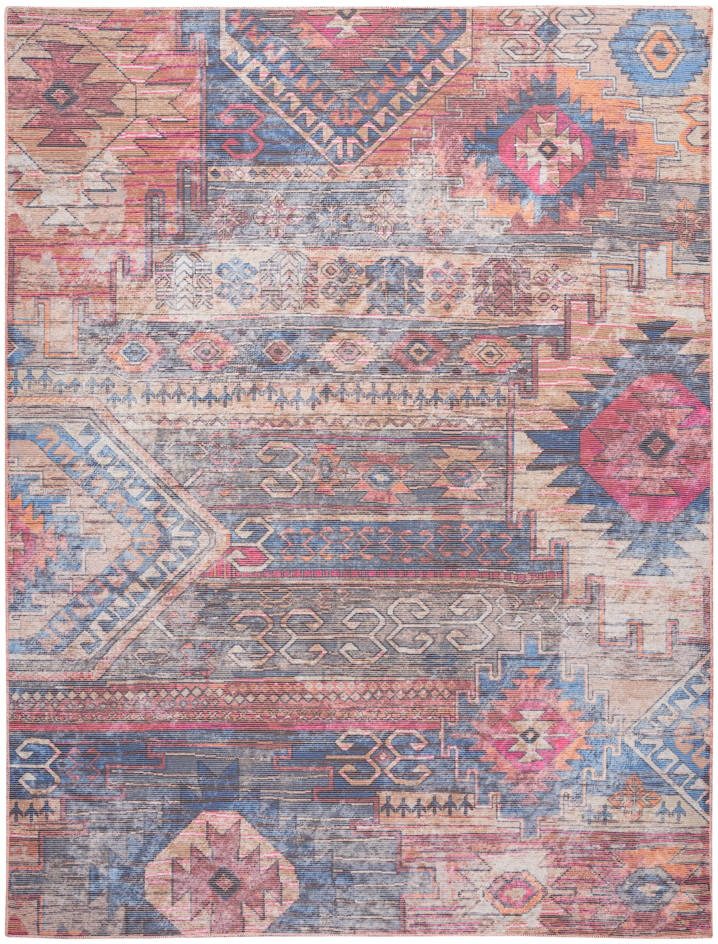 Nourison Home New Concept Washables SR106 Multicolor Transitional Machine Woven Rug