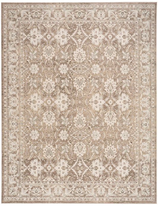 Nourison Home Soft Mist  Mocha Ivory  Traditional