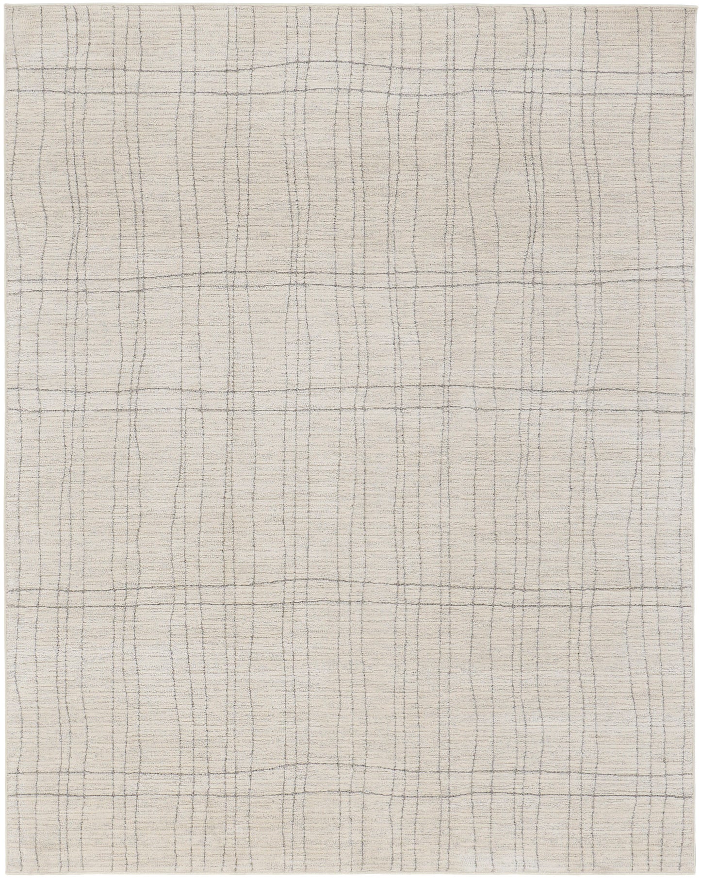 Nourison Home Andes AND03 Ivory Grey Contemporary Power-loomed Rugs