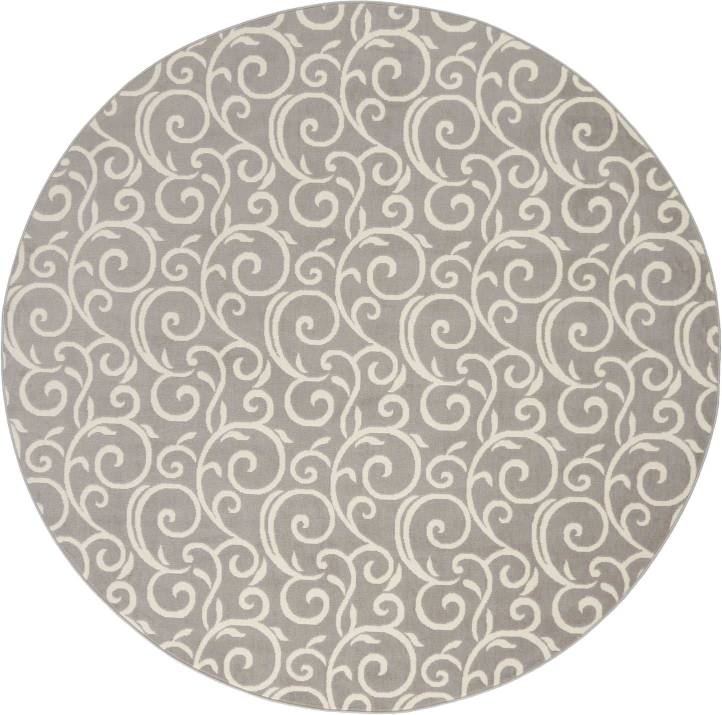 Nourison Home Grafix GRF19 Grey Contemporary Power-loomed Rug
