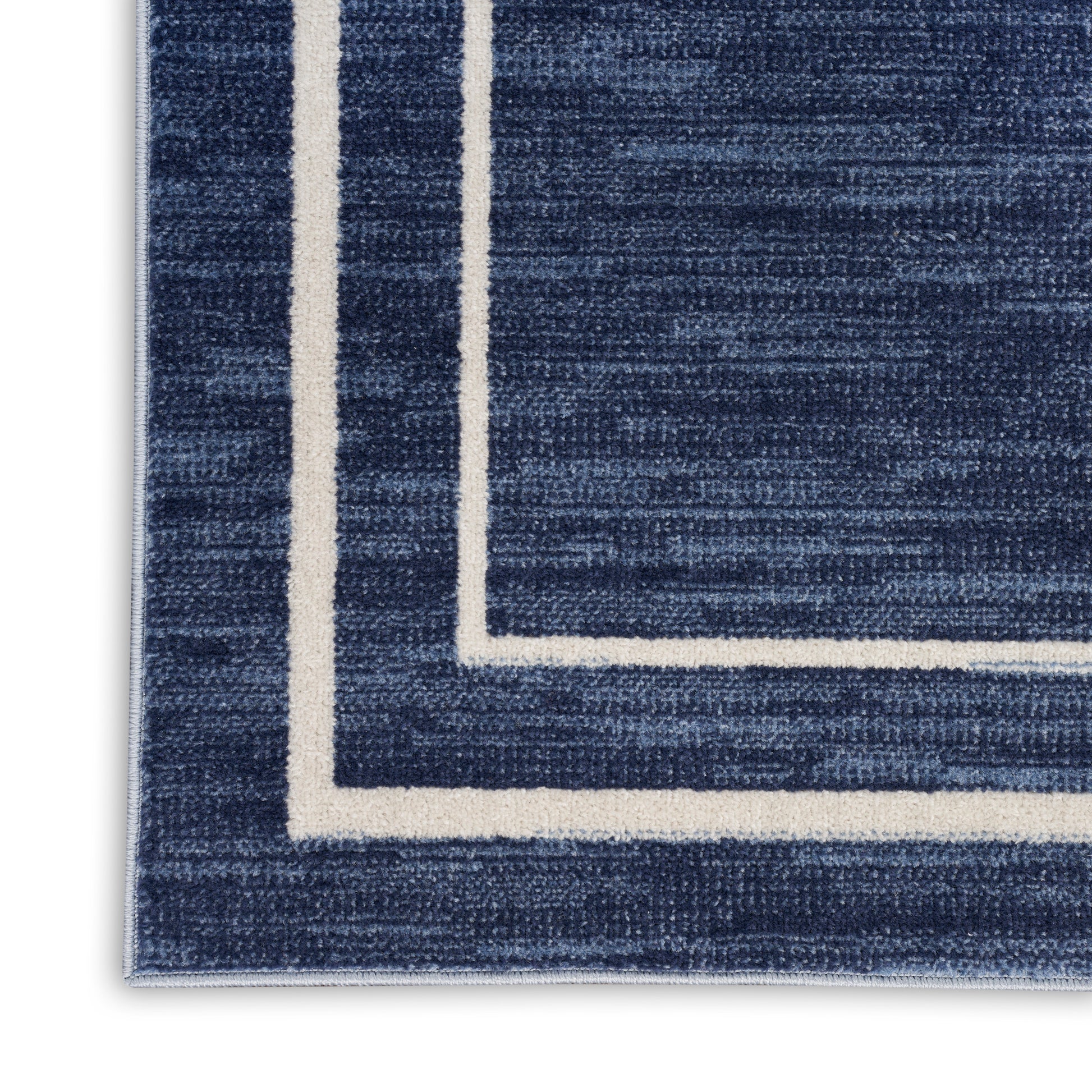 Nourison Home Nourison Essentials  Navy Ivory  Contemporary