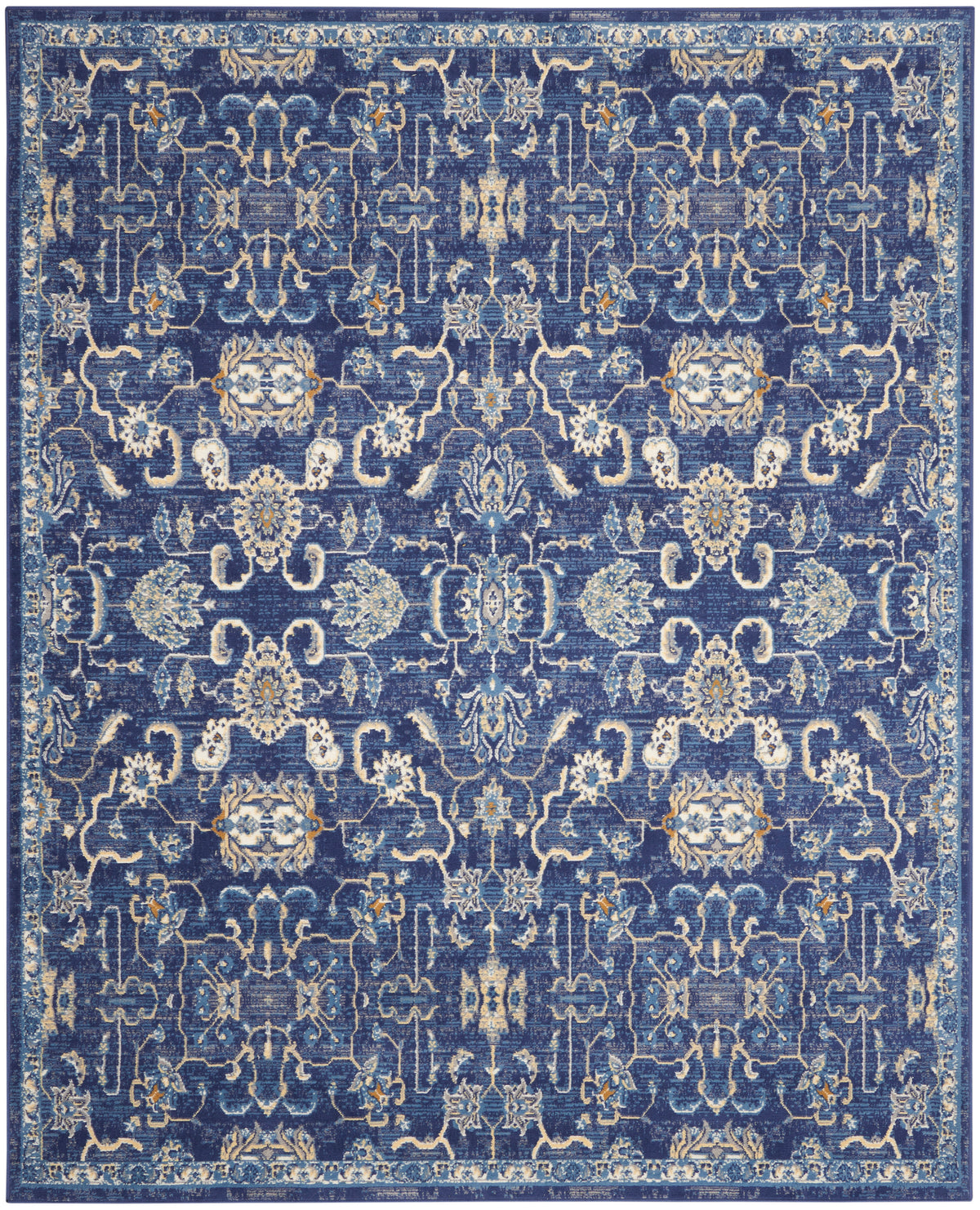 Nourison Home Grafix  Navy  Transitional