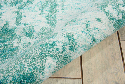Nourison Home Silk Shadows  Marine  Transitional