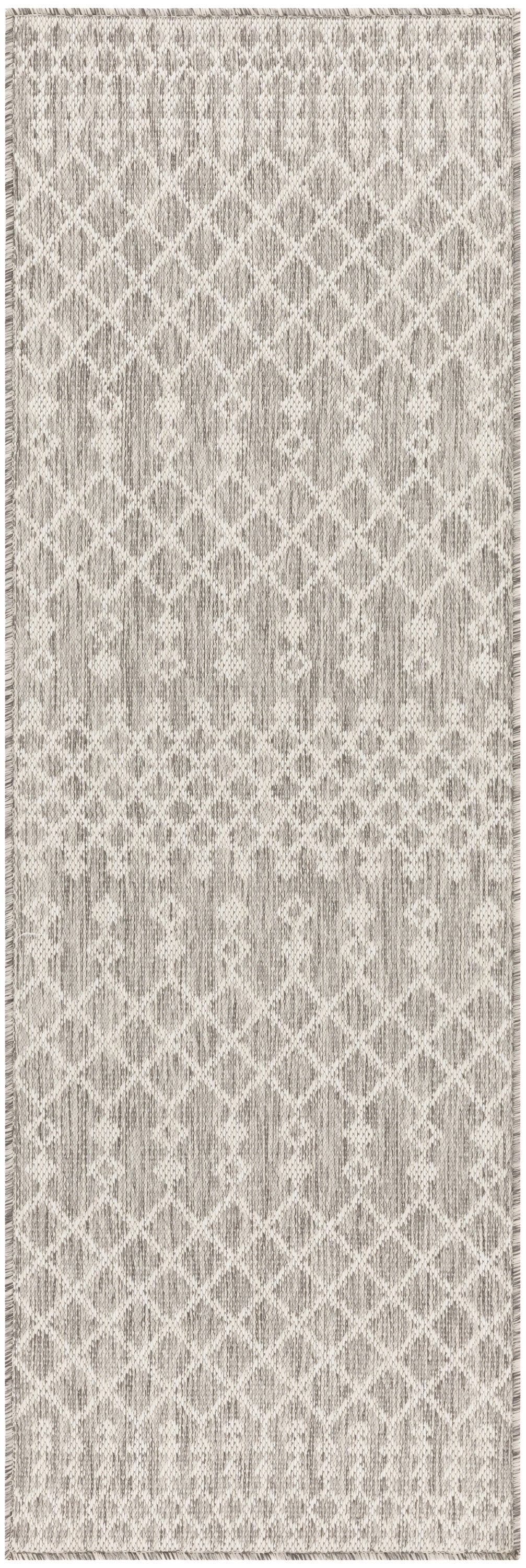Nourison Home Positano POS02 Light Grey Contemporary Power-loomed Rug