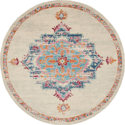 Nourison Home Passion  Grey Multicolor  Transitional