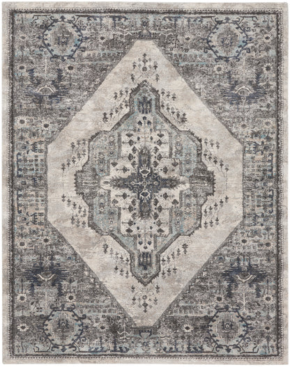 Nourison Home American Manor  Grey  Traditional