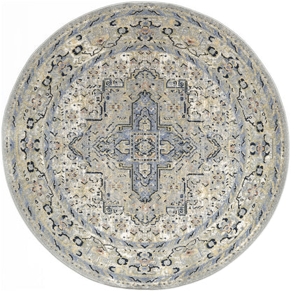 Nourison Home Nourison Essentials Persian NRE07 Blue Traditional Power-loomed Rug