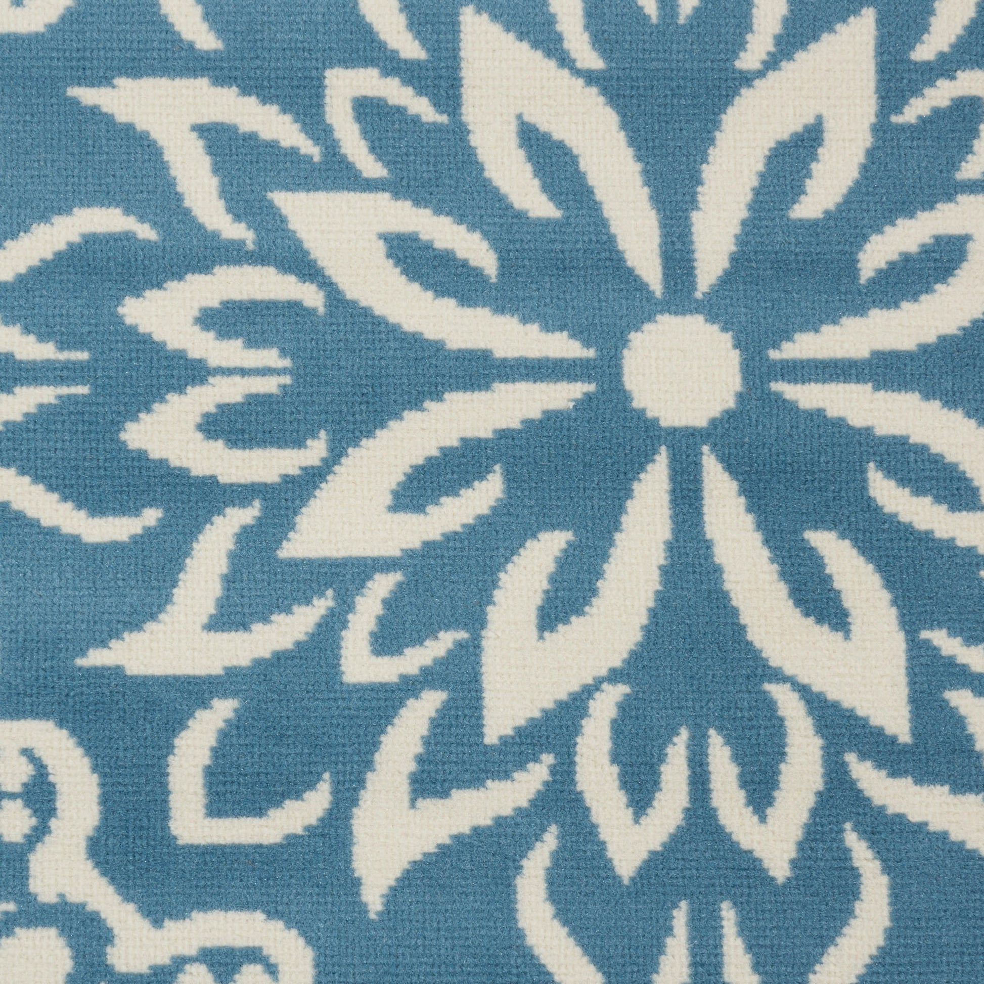 Nourison Home Jubilant  Ivory Blue  Transitional