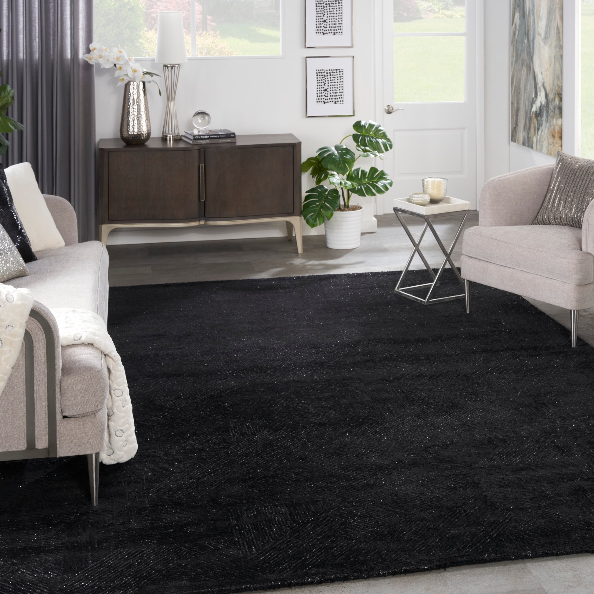 Michael Amini Ma30 Star  Black  Contemporary