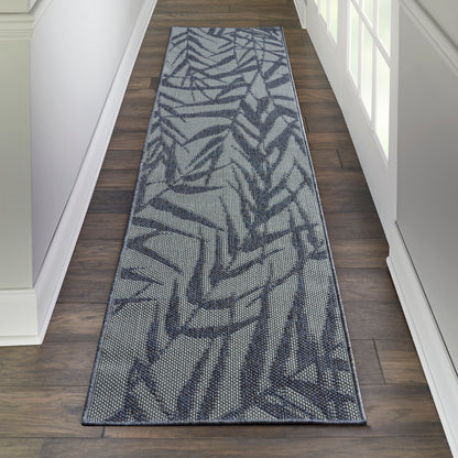 Nourison Home Aruba  Light Blue Slate  Contemporary