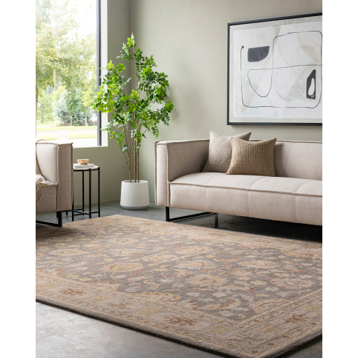 Surya Caesar CAE-1005 Charcoal Traditional Tufted Rug