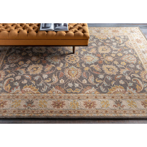 Surya Caesar CAE-1005 Charcoal Traditional Tufted Rug
