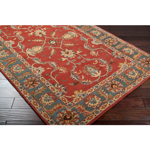 Surya Caesar CAE-1007 Rust Traditional Tufted Rug