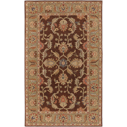 Surya Caesar CAE-1009 Dark Brown Traditional Tufted Rug