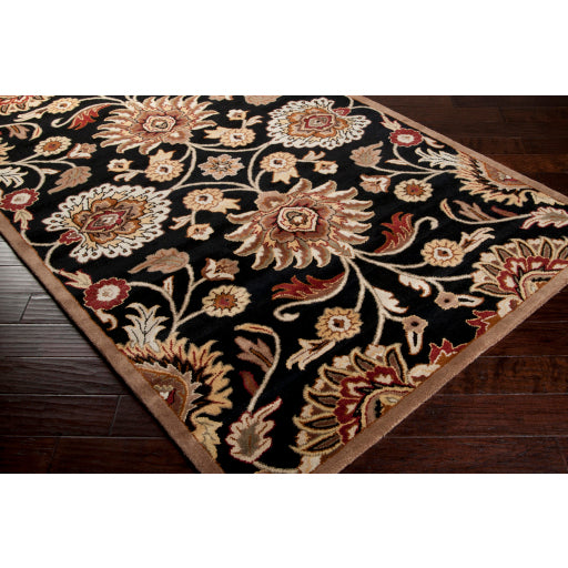 Surya Caesar CAE-1053 Black Traditional Tufted Rug