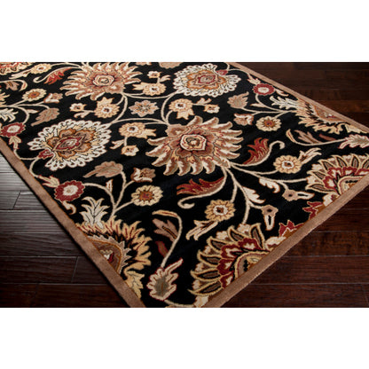 Surya Caesar CAE-1053 Black Traditional Tufted Rug